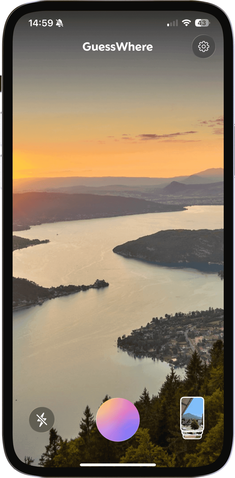GuessWhere app screenshot